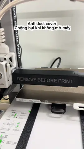 Anti bụi cho trục XYZ khi ko mở mấy :))) #bambulaba1 #3dprinting #xuhuong #in3d 