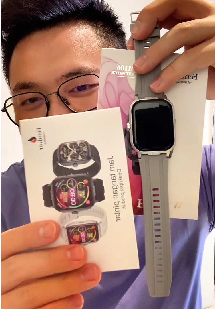 Smart watch murah. Have many features to use. Have app to control it. Durable design. #smartwatch #smartwatchviral #smartwatchmurah #jampintar #jamtanganpintar 