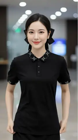 #เสื้อสีดํา #สินค้าปังดันยอดขาย #เสื้อไว้อาลัย #เสื้อใส่ทํางาน  #เสื้อดํา 