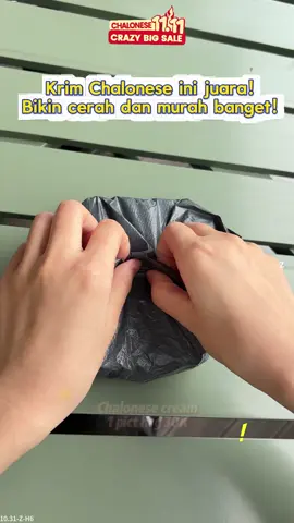 Krim chalonese ini juara! Bikin cerah dan murah banget!😍✨#glowingskincare #GlowAllDay #GlowingSkin #BrightSkin #Brightening #NaturalGlow #brighteningcream #rekomendasiskincare #creampencerah #chalonesecreamwhiteningandfreckleremoval #naturallook #cantiknatural #foryourbeauty #bpomdanhalal✅ #paydaysale #promogajian #GlowUp #promoguncang1111