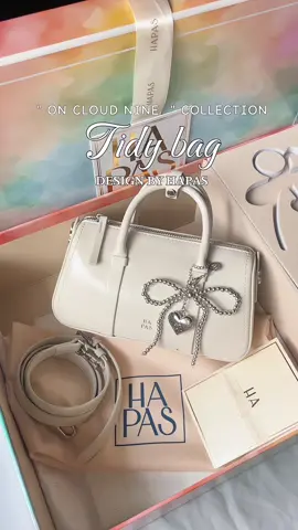 Bộ quà tặng túi xách tidy dáng trống Hapas #tuixach #quatangnguoiyeu #hapas #tuixachnu #review 