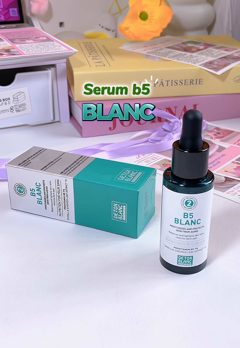 Em serum B5 BLANC hot rần rần mấy nay nè, xài êm lắmm nhenn #serumb5 #b5 #blanc #B5blanc #serumphuchoi 