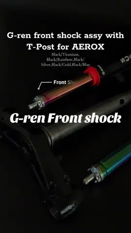Solid mga Boss!!! G-ren Front shock Assy with t-post #motor  #motorcycle  #Motorsport  #legit  #indoconcept🇮🇩 
