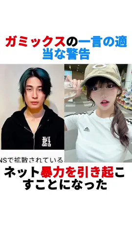 ガミックス、SNS拡散動画を警察に通報、当事者本人も謝罪#ガミックス#ユーチューバー 