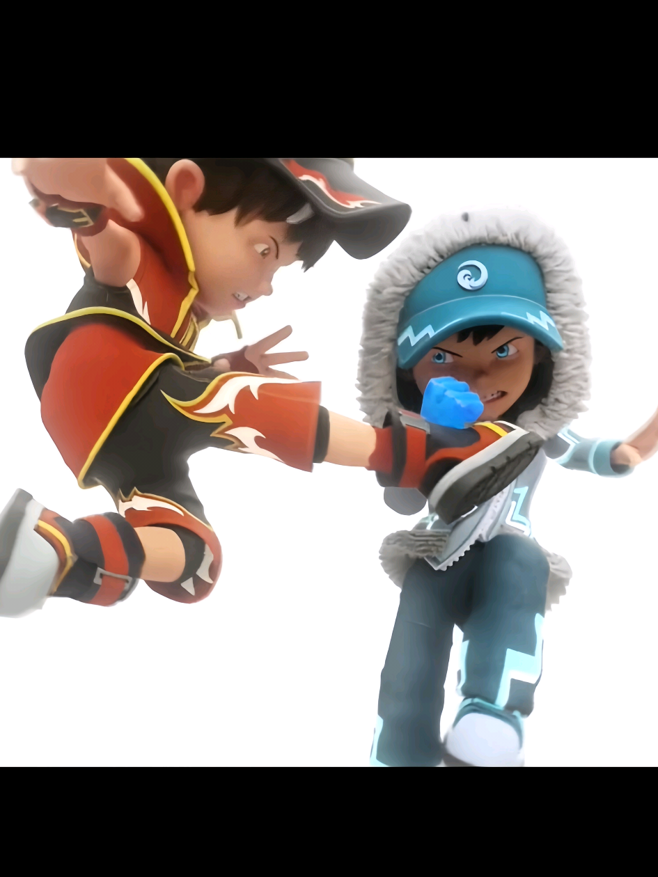 Blaze Vs Ice #boboiboybaraju #foryou #blaze #ice #monsta 