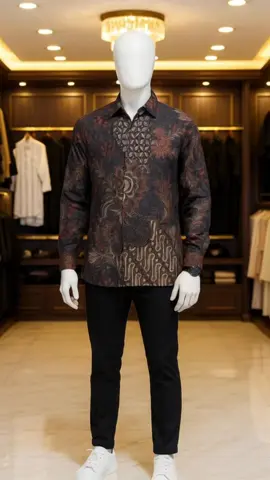 Batik Sanarakarta Kemeja Pria slimfit lapis furing premium #batik #kemejabatik #batikindonesia 