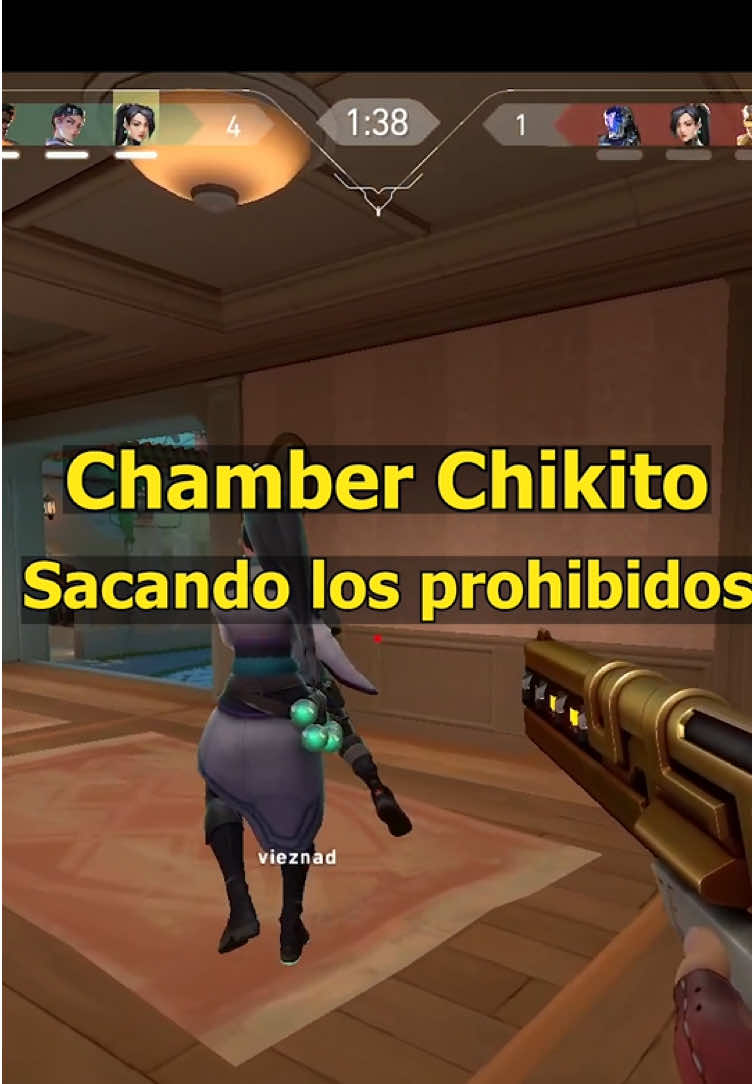 Chamber chikito salvando el día 🔥 |Valorant| #parati #tiktokgaming #FYP #pcgaming #Valorant 