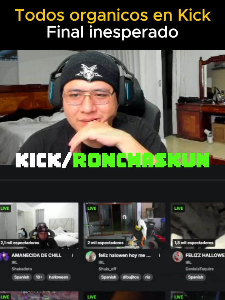 Por fin organicos todos!!! #kickperu #limaperu #stream #blacklistkick