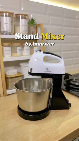Aku tuh sempet ragu, mixer 180 watt emang kuat ngulen adonan? Tapi ternyata pas dicoba, hasilnya lembut banget 😍, ini aku pake dari @HANRIVER.OFFICIAL 🫶🏻 #standmixer #hanriver 