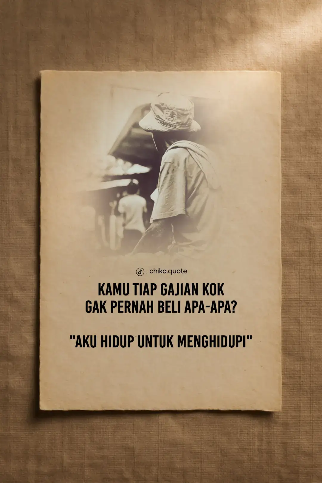 POV: ucapkan orang yang hidupnya dicukupi oleh orang tuanya 