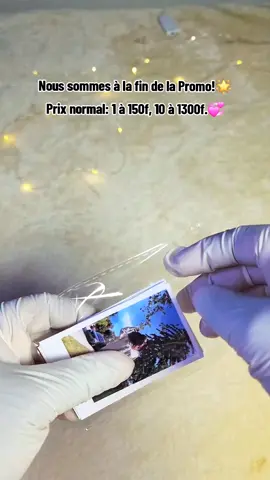 La promo se termine 🌷 Ce qui devait durer un mois s’est finalement prolongé à deux, grâce à vous.❤️ Depuis septembre, vos commandes n'ont cessé de grandir.🤎 Merci pour tout votre soutien et votre confiance. L'histoire continue… ✨ #impressionsphotos #Polaroïd #afrique #pourtoii #fyp 
