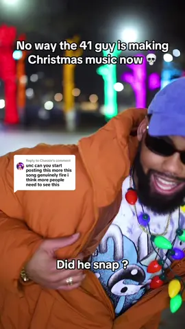 Replying to @Chessie it’s almost Christmas. Here comes the best Christmas song ever.🎅🏾 