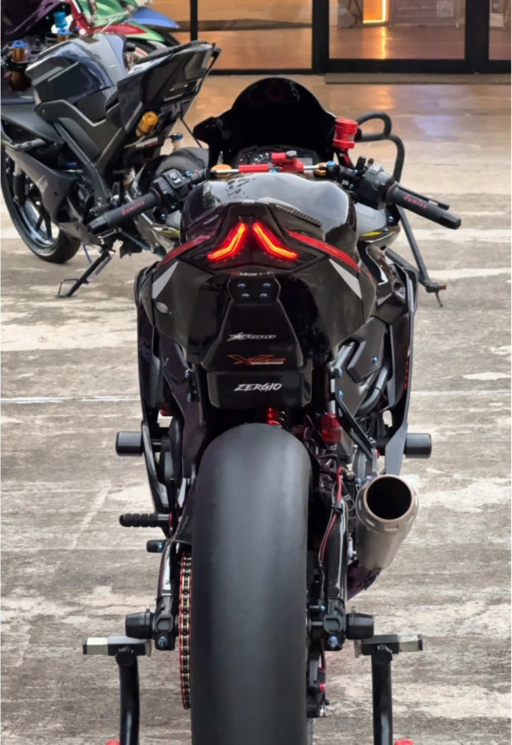 Kali” ikutan kontes 🤩 #zx25r 