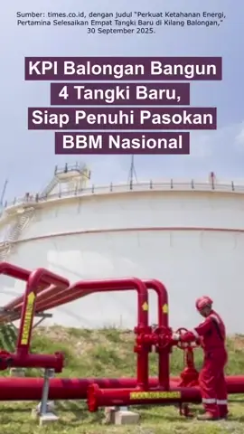 Dari Cilacap sampai Balikpapan, semangatnya sama: memperkuat energi Indonesia. Melalui program RDMP, Kilang Pertamina Internasional mengubah residu berat jadi bensin beroktan tinggi langkah nyata menuju energi bersih dan berdaulat.