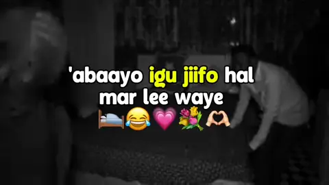 #''abaayo igu jiifo hal  mar lee waye  🛌😂💗💐🫶🏻#toyunboxing #foryoupage #somalitiktok #parti_73🥺❤️💐 