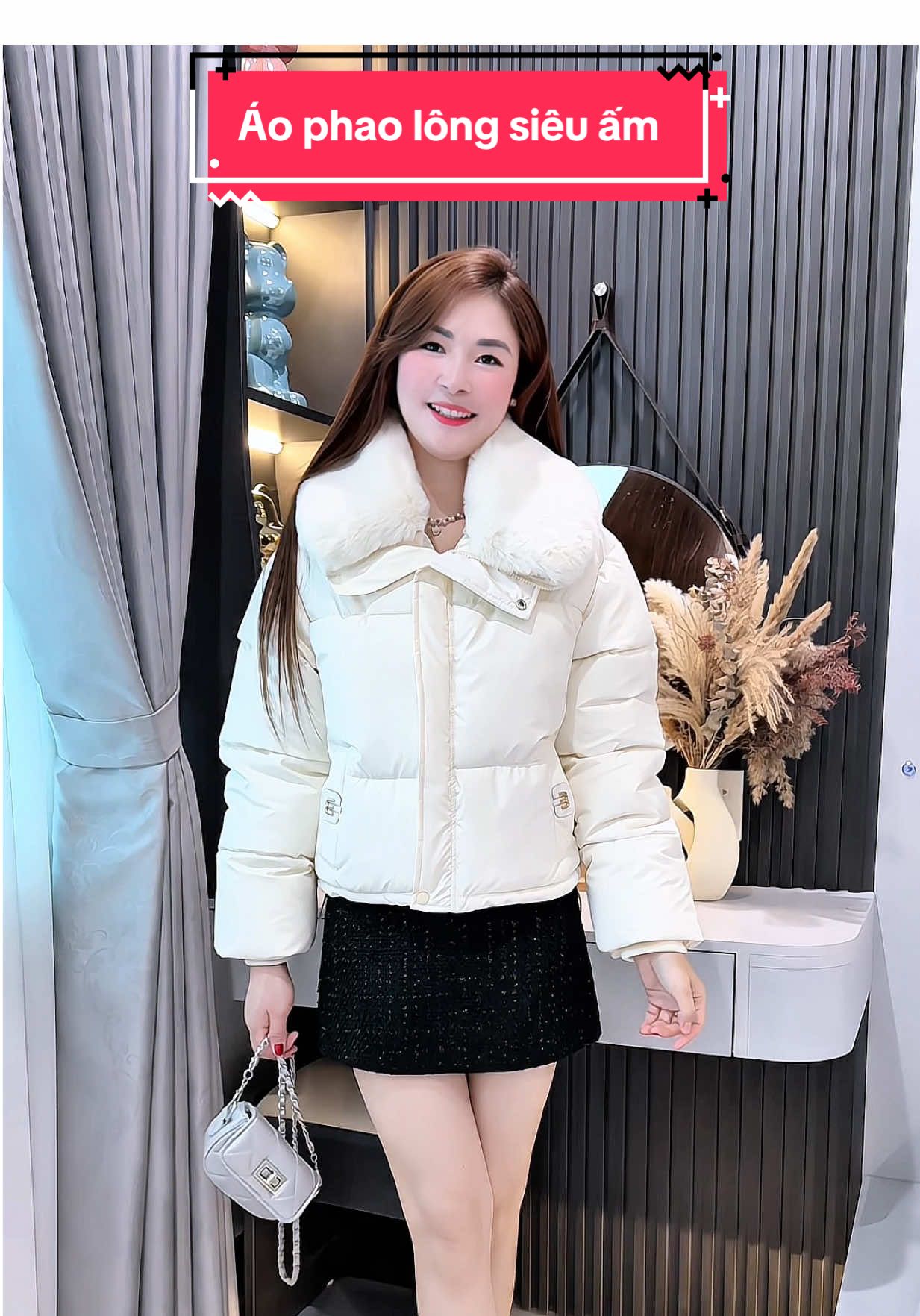 Áo phao cổ lâm siêu ấm giá hạt dẻ ❤️ #aophao #aophaonu #aophaobeo #xuhuong #Dungonha 