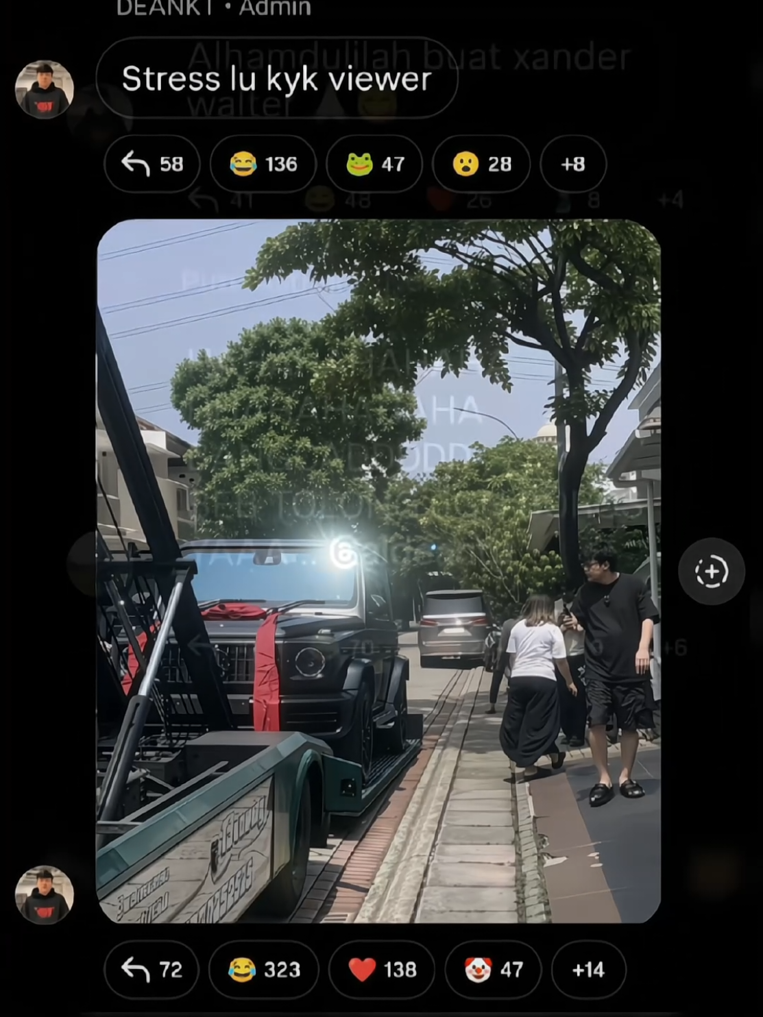 geloo tiba-tiba mas Dean beli G-CLASS gini 😰😰 #deankt #luthfihalimawan #clips #o2h #balabalaesport 