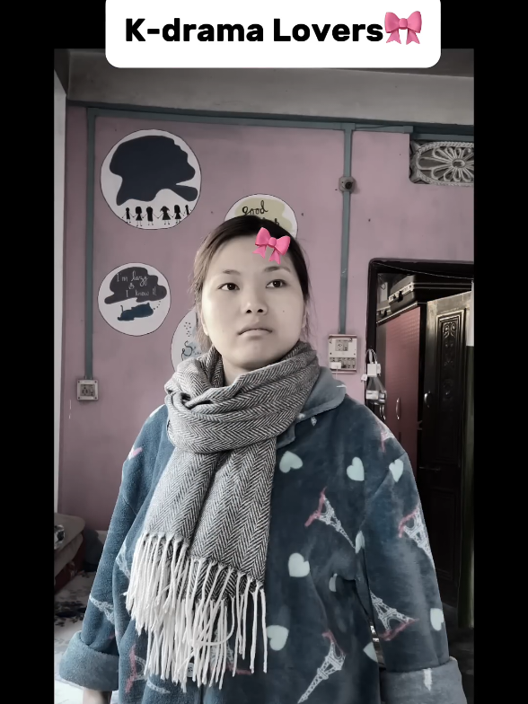 K-drama lovers be like..🎀#funnyvideos #sisters #fyp #rinkeypinkey 