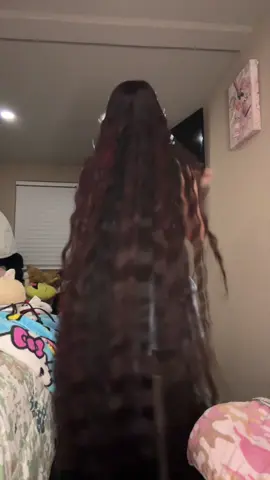 Loved my costume 🩷🐩! #fyp #lilboopeep #longhair #halloween #hairtok 