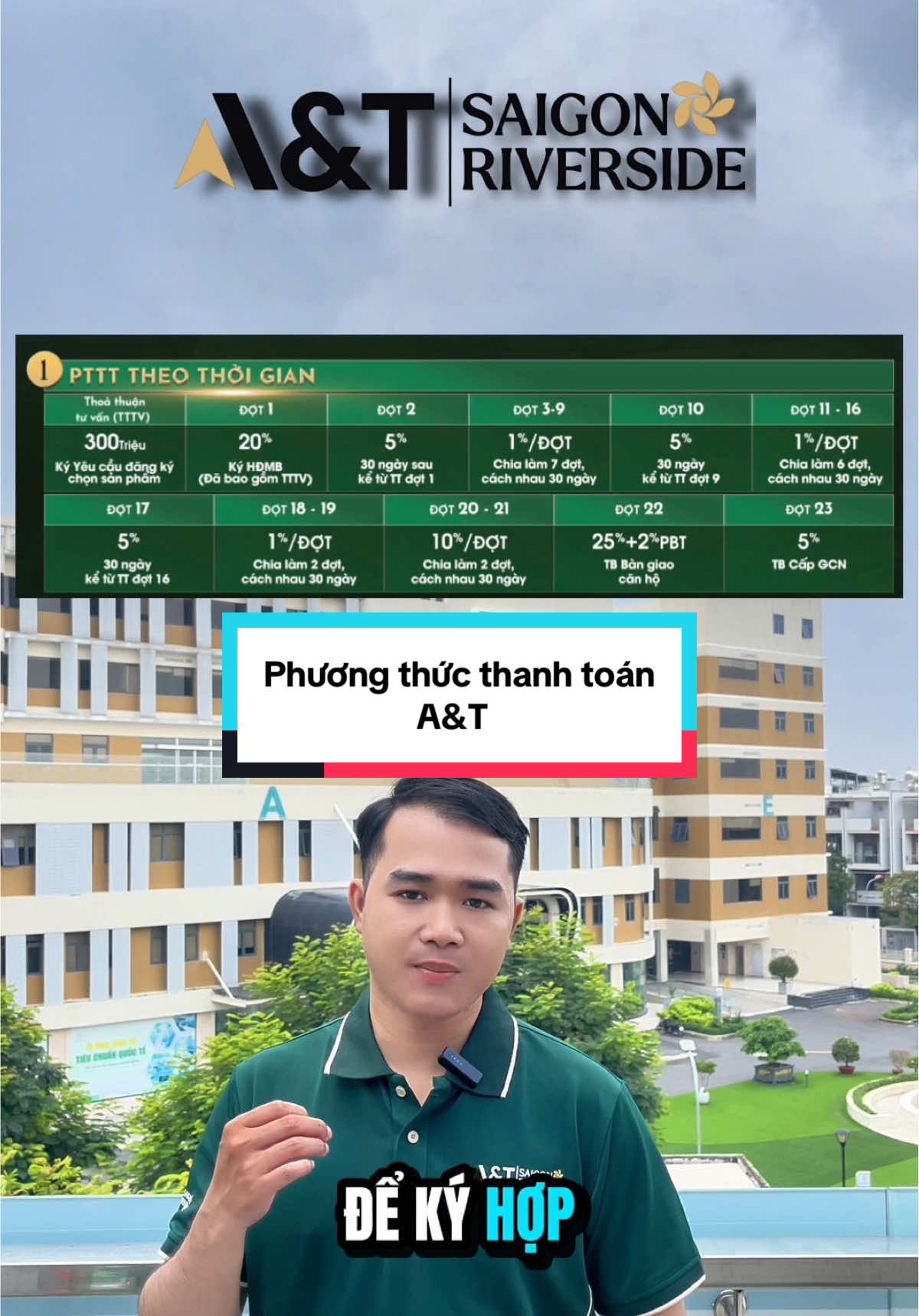 💰 CHÍNH SÁCH THANH TOÁN LINH HOẠT – DỄ SỞ HỮU A&T SAIGON RIVERSIDE Sở hữu căn hộ ven sông chỉ từ 20% giá trị, phần còn lại thanh toán theo tiến độ hoặc hỗ trợ vay ngân hàng đến 80%. 📍 A&T Saigon Riverside – Căn hộ xanh ven sông giữa lòng Thủ Đức, nơi an cư lý tưởng – đầu tư sinh lời bền vững. Tài Độc Lạ - căn hộ ven sông giá rẻ. Hãy liên hệ em ngay nhé #TikTokAwardsVN #canho #sontungmtp #tphcm #taidocla 