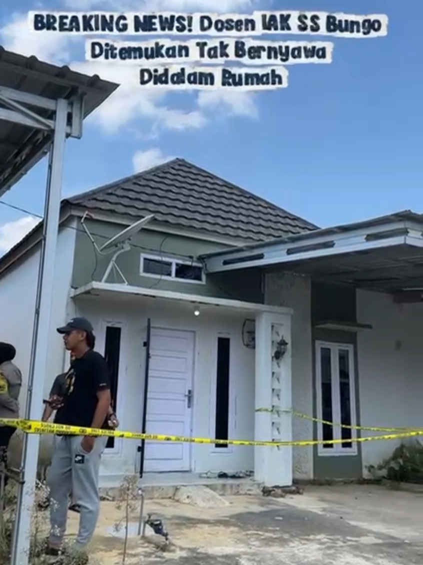 Dosen IAK SS Muara Bungo Ditemukan Tak Bernyawa 