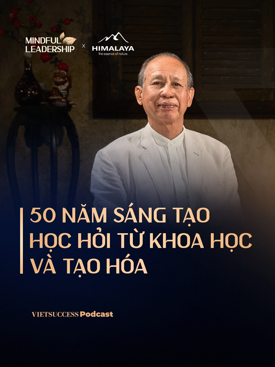 50 năm sáng tạo học hỏi từ khoa học và tạo hóa Mindful Leadership trở lại với cuộc trò chuyện cùng nghệ nhân Lý Ngọc Minh - Nhà sáng lập, Tổng Giám đốc Gốm sứ Minh Long. Hơn nửa thế kỷ dẫn dắt Minh Long, ông Lý Ngọc Minh không dựa vào may mắn mà dựa vào triết lý: Không biết thì học. Ông học từ các học giả, học từ khoa học, và sâu xa hơn là học từ tạo hóa - nơi chứa đựng quy luật của mọi bài toán. Với tinh thần 