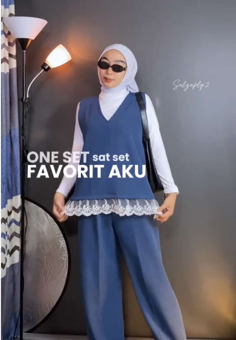 Pokonya fix ini one set paling aku suka🥰 #oneset #onesetkekinian #outfitideas 