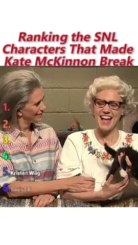 Ranking the SNL Characters That Made Kate McKinnon Break.#KateMcKinnon#ChrisReid#LouisCK#KristenWiig#SNL 