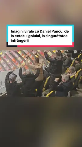 Imagini virale cu Daniel Pancu: de la extazul golului, la singurătatea înfrângerii #Prosport #cfrcluj #dinamo #fotbal 