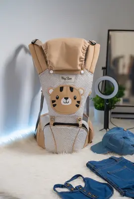 Big Bee Gendongan Hipseat Saku Karakter Tiger#gendonganbayi #fashionanak #masukbrandafyp 