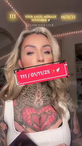 YOUR ANGEL MESSAGE 🪽✨ 111 🪽 01/11/25