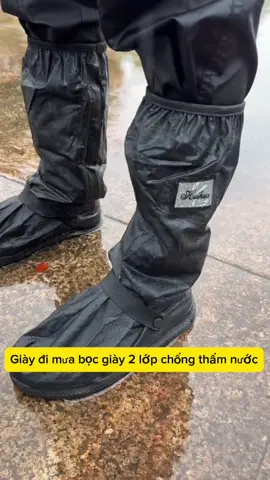 Ủng đi mưa bọc giày cổ cao 2 lớp chống thấm nước #tongkho113 #ungdimua #ungdimuabaovegiay #ungdimuacocao #giaydimua 