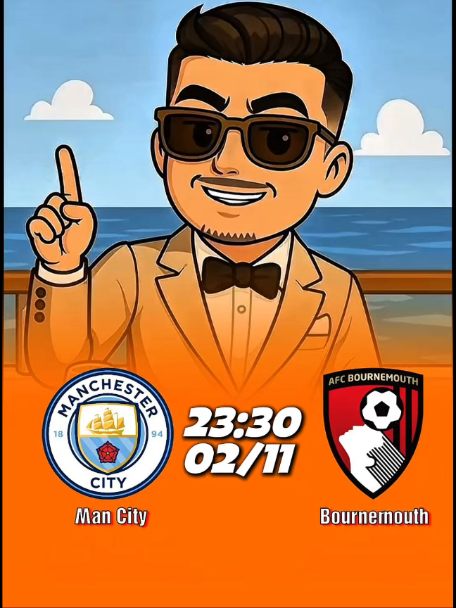 Manchester City vs Bournemouth 23h30 2/11 #bongda #PremierLeague  #manchestercity  #adhoangduc 