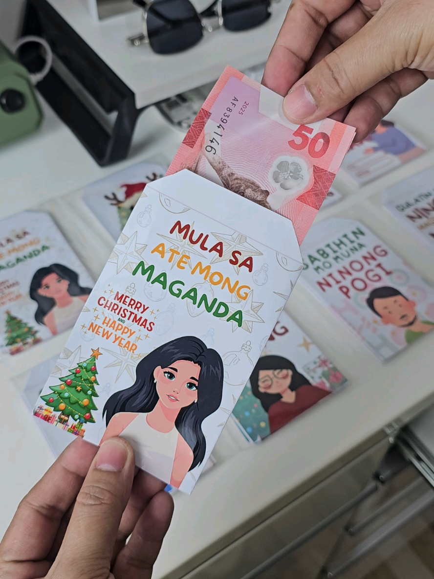 Perfect Gift Idea: Funny Waterproof Angpao Envelopes for Christmas #ChristmasAngpao #FunnyAngpao #GiftIdeaPH #NinongNinang #WaterproofEnvelopeChristmas angpao envelope Funny angpao design Ninong Ninang gift idea Hugot angpao Waterproof cash envelope Christmas gift for inaanak Cute angpao tagalog Pasko gift idea Budget Christmas giveaway Cash envelope Christmas edition