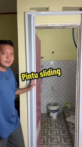 Hemat tempat Pintu lipat sliding reaim pemasangan mudah bisa cod #pintusliding #pintulipat 