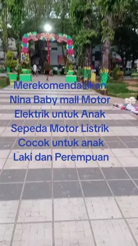 Nina Baby mall Motor Elektrik untuk Anak Sepeda Motor Listrik Cocok untuk anak Laki dan Perempuan  #tiktok #trending #trend #fyp #sepedalistrik 