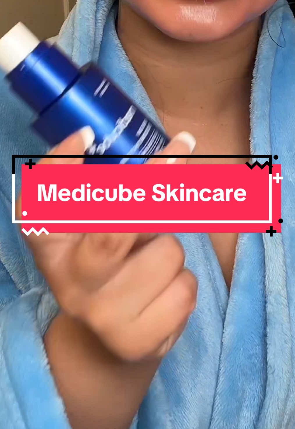 Replying to @Nancy so for above for a complete skin care routine with large size products I’m obsessed with how my skin is looking and feeling, especially when I apply make up so much better !! #tiktokshopblackfriday #kbeauty #medicubeskincare #glassskin #SkinCare101 