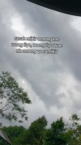 rasahmikir tongoo #mendung