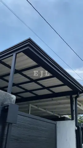 Kanopi talang profil atap alderon #kanopi #kanopialderon 