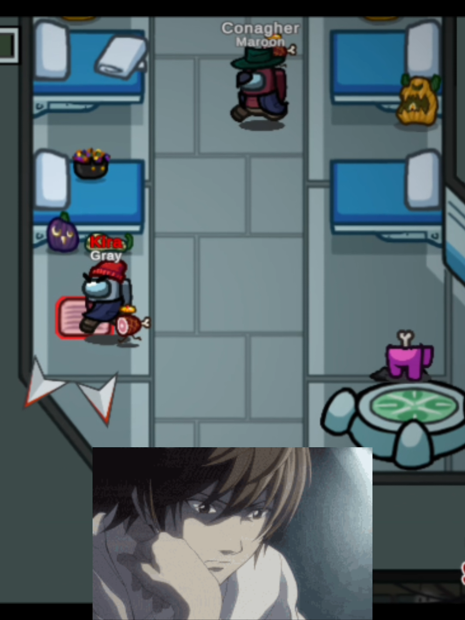 How you escape the blame when you get caught? HAPPY 2K FOLLOWERS!! (Light Y.) #fyp #AmongUs #kira #deathnote #impostor 