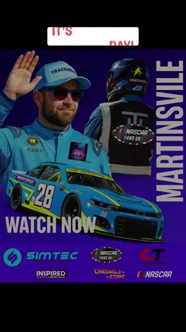 3 top 10’s in a row let’s keep it going at #martinsvillespeedway #inspiredracingleague #nascar #iracing #simtec 