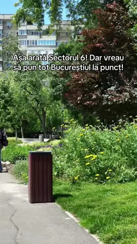 Totul a pornit de la o idee simplă: orașul ca un parc. În Sectorul 6 am făcut-o posibilă. Urmează întreg Bucureștiul. #bucuresti #ciprianciucu #ciucuciprian #parc #fyp 