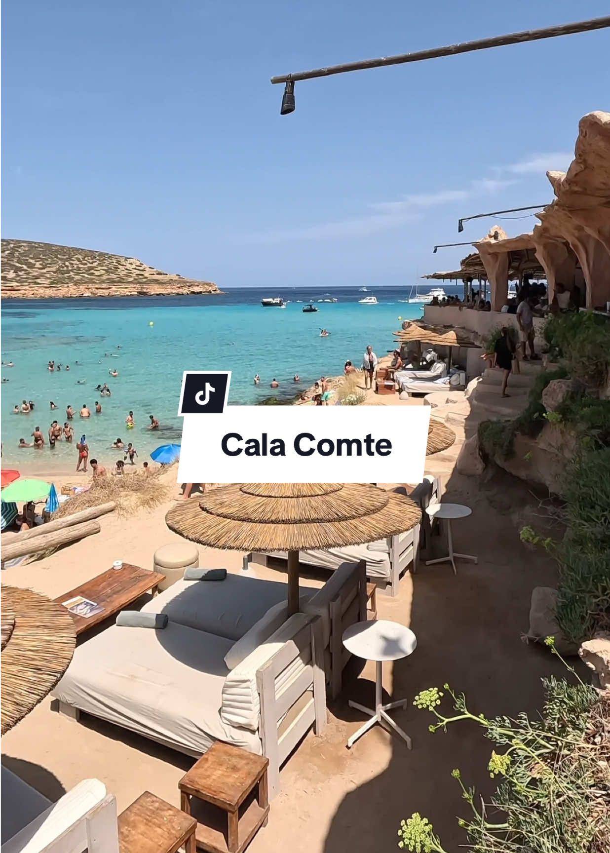 Las mejores calas de Ibiza, Cala Comte ~ Best Beaches of Ibiza #ibiza #sea #party #trip #holidays 