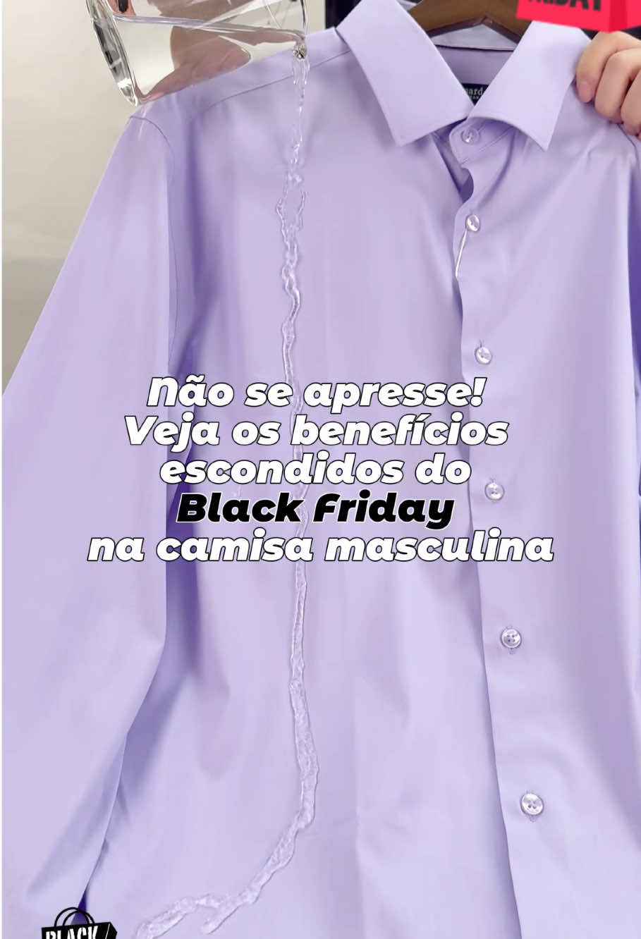 Camisa de três provas (à prova de água, óleo e manchas) — ajustada ao corpo, respirável, com leve elasticidade e sem aperto! Clique no avatar à direita para acessar a loja. #Camisa de três provas #ajustada ao corpo #respirável #sem aperto #Brossard 