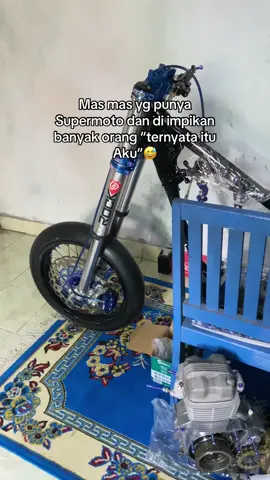 Yg pengen smoga cepet kesampaian 🙏 #perjaplatinum #supermoto #crf450lite #supermotoganteng #fypage 