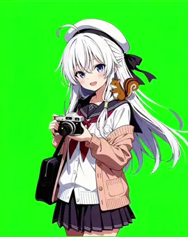 Gabut aja #mentahan #greenscreen #elaina #majonotabitabi #fyp 