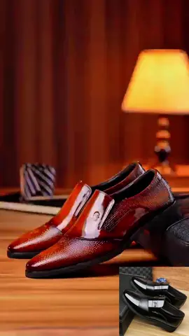 Gaya profesional, langkah penuh keyakinan 💼 #KasutOffice #StailElegan #OOTDKerja #LangkahYakin #KasutLelaki 