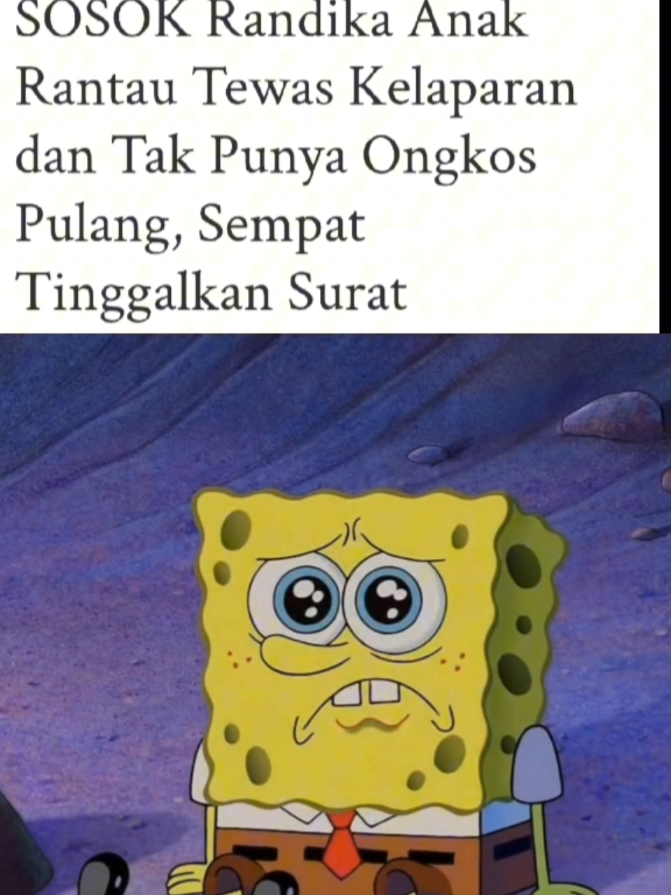 Randika Alzatria Syaputra (28) anak rantau asal Lubuklinggau yang diduga tewas kelaparan dan viral di media sosial. Adapun sosok Randika tengah menggemparkan publik setelah ditemukan tewas mengenaskan. Randika diduga tewas kelaparan. Ia juga tidak memiliki uang untuk pulang ke kampung halamannya. Korban yang diketahui bernama Randika Alzatria Syaputra itu pun sempat menuliskan surat berisi data pribadinya yang berasal dari Lubuklinggau, Sumatera Selatan. Dari kabar yang beredar, Randi diduga tak memiliki ongkos untuk kembali ke kampung halamannya di Lubuk Linggau Sumatera Selatan. Kejadian ini terungkap setelah pihak kepolisian menemukan sepucuk surat terakhir yang diduga ditulis oleh korban.  Surat tersebut berisi pesan haru dan permintaan agar jenazahnya diantarkan kepada keluarga. Dalam surat yang ditulis tangan dan diunggah oleh akun media sosial @rita_novi_yanti, korban mencantumkan data diri dan alamat keluarganya dengan judul 