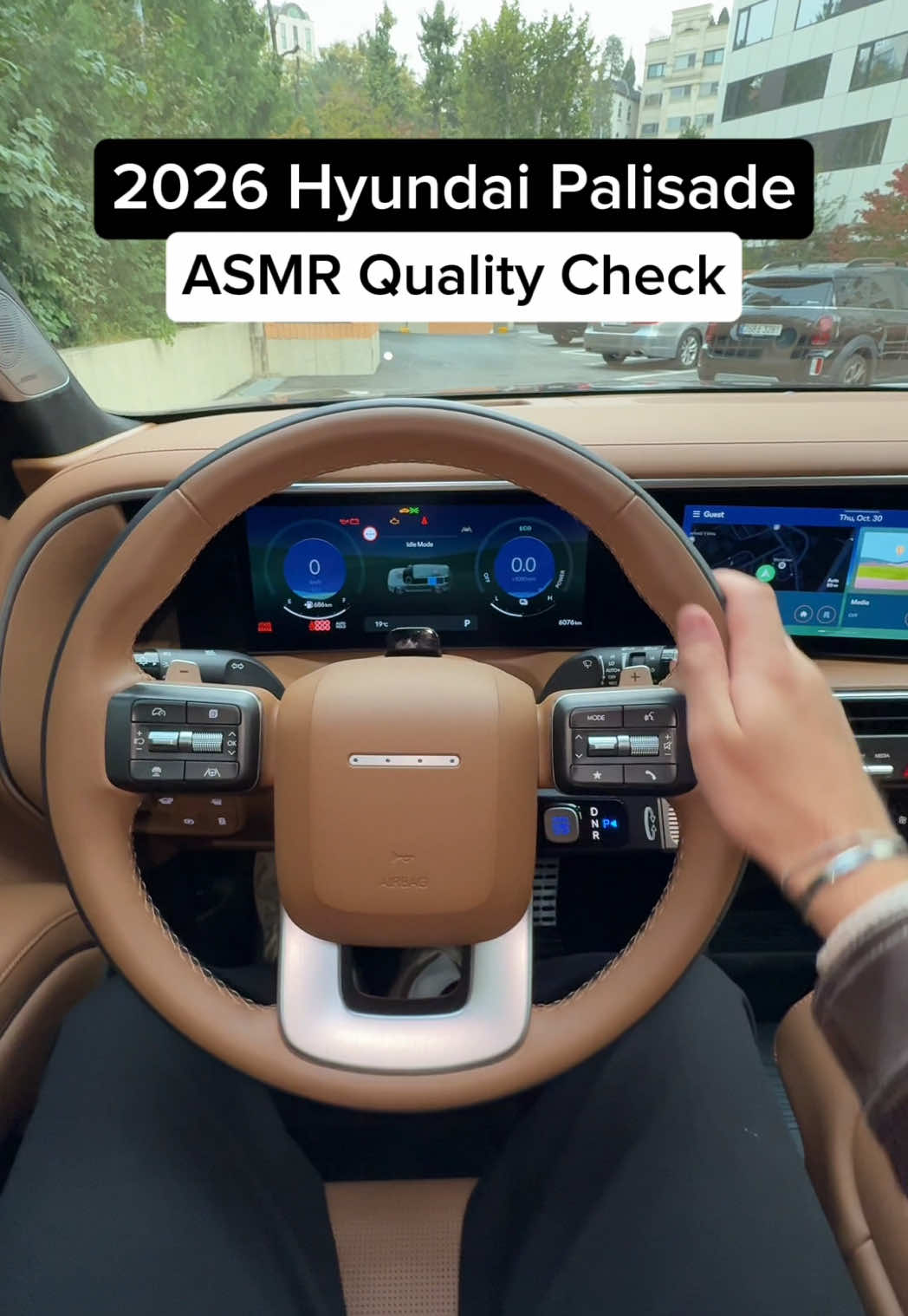 Does it sound like Hyundai quality? #hyundai #palisade #asmr 
