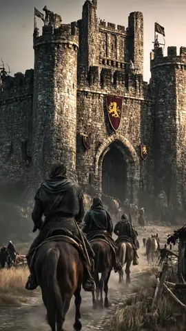 The Road to the Castle | Medieval times ⚔️🛡️ #knight #fyp #foryou #viral #medievalfantasy     